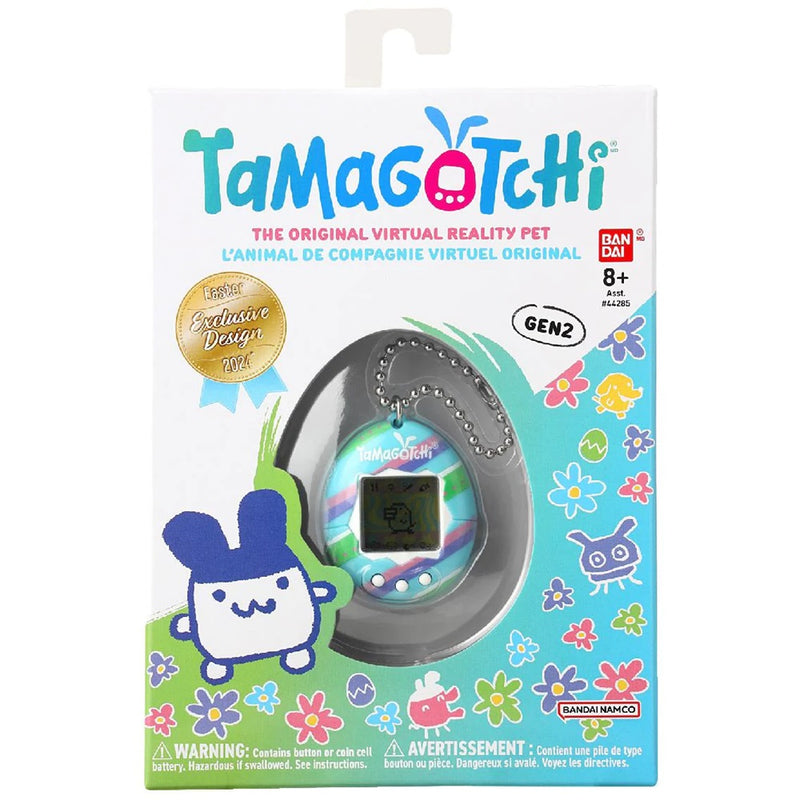 Tamagotchi - Original Tamagotchi - Easter Blue Stripes