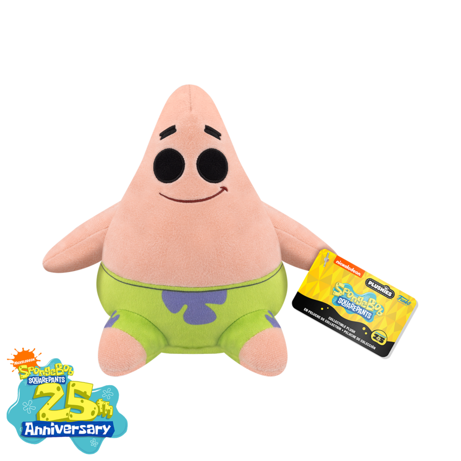 Spongebob 25th Anniversary Patrick 7 Pop Plush