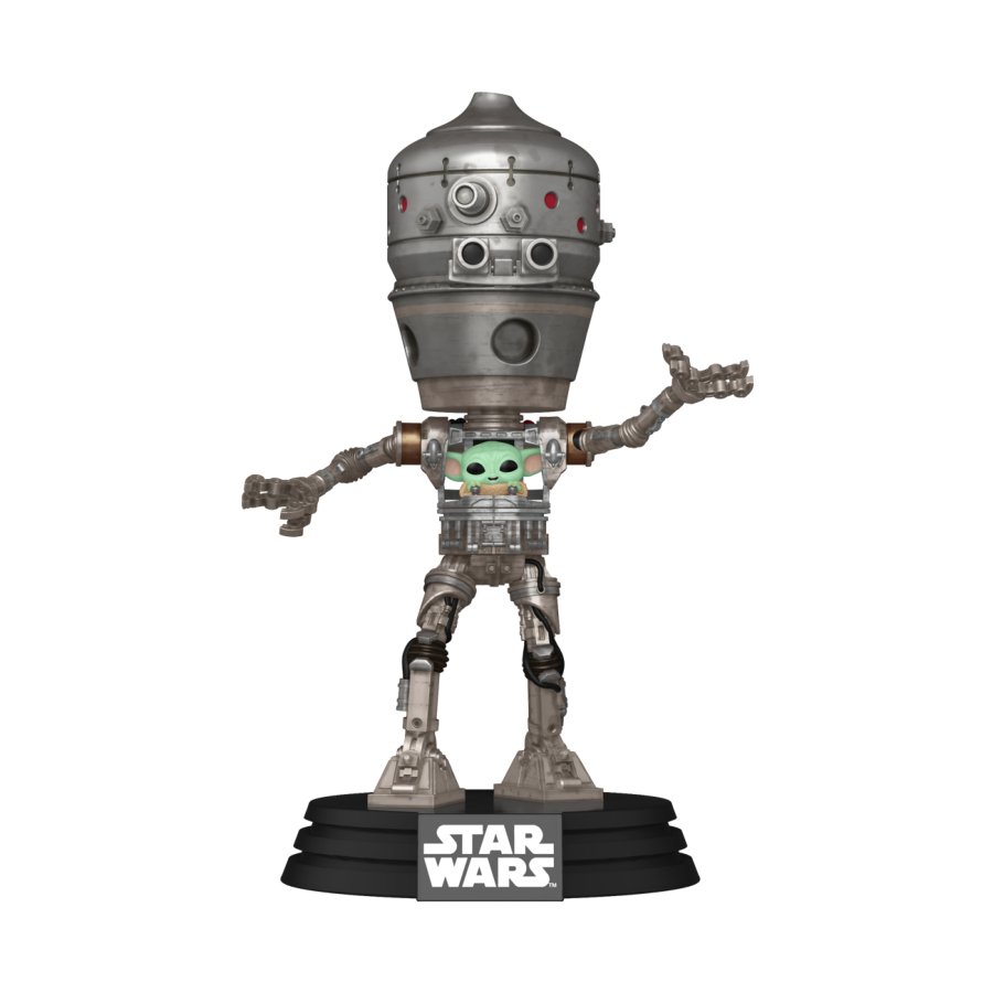 アメコミ funkopop IG-12 with Grogu Pop! Deluxe Star Wars: The Mandalorian - IG-12 with Grogu