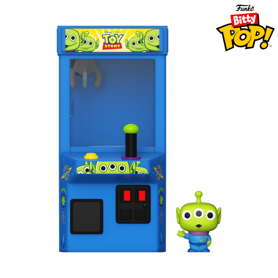 Toy Story Alien (Glow) Bitty Arcade Claw Machine