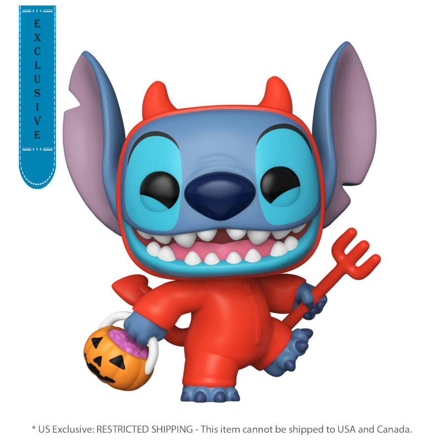 Lilo & Stitch - Devilish Stitch (with Chase) Pop! Vinyl