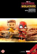 Deadpool vs Wolverine - Deadpool 3 Mystery Cosbi Bobble-head Blind Box
