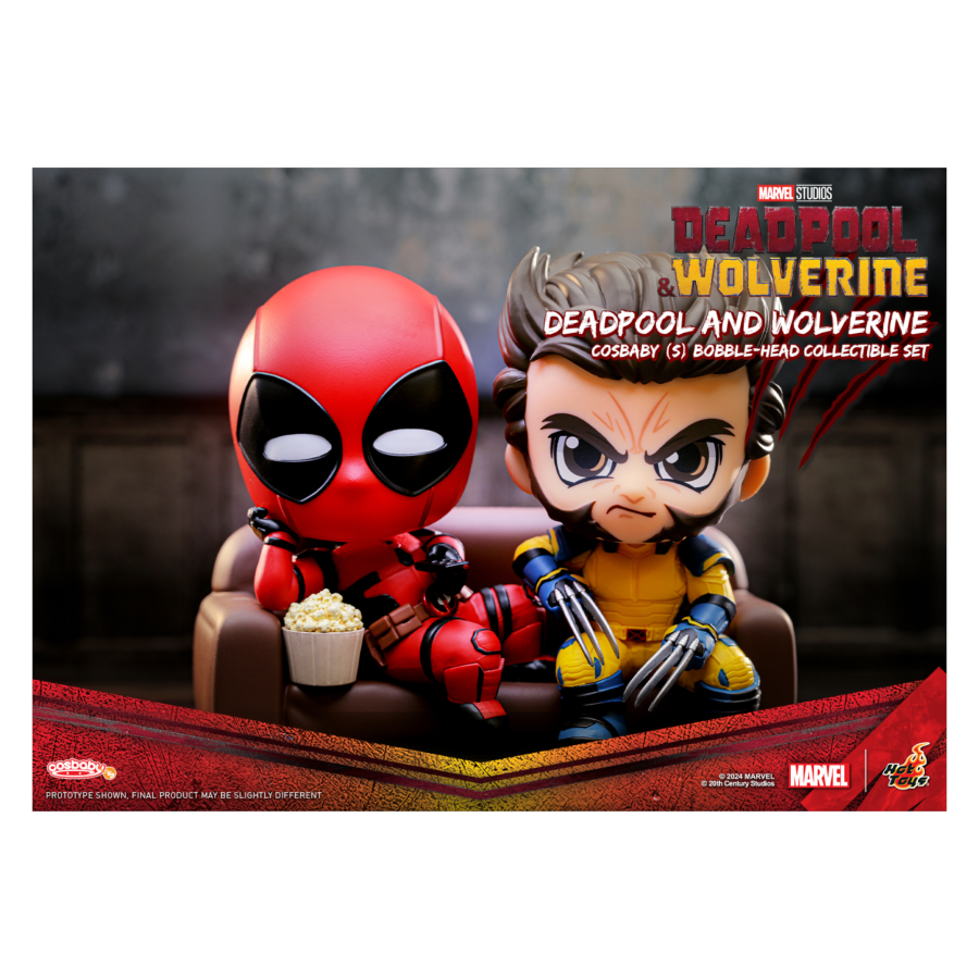 Buy Deadpool 3 - Deadpool & Wolverine Cosbaby [2 Pack Buy Deadpool 3 - Deadpool & Wolverine Cosbaby [2 Pack