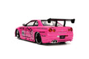 Hello Kitty - 2002 Nissan GTR (R34) with Hello Kitty 1:24 Scale Dieast Vehicle