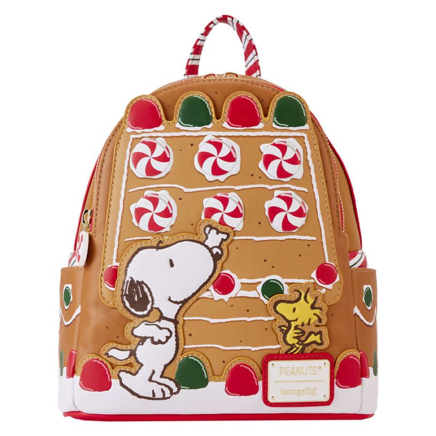 Peanuts Snoopy Gingerbread House Scented Mini Backpack
