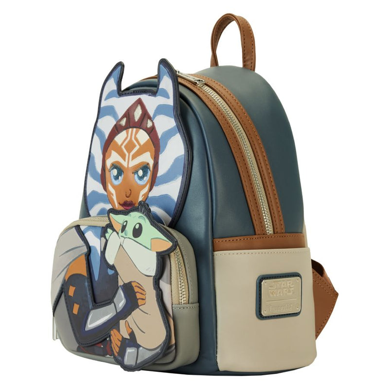 Star Wars: The Mandalorian - Ahsoka with Grogu Mini Backpack