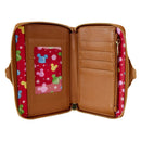 Disney - Mickey & Friends Gingerbread House Zip Around Wallet Purse