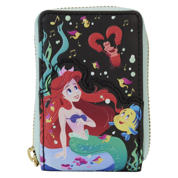 The Little Mermaid 35th Anniversary - Life Is The Bubbles Zip Around Wallet