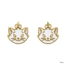 Disney - Aristocats - Epoxy Marie Earrings (Gold)