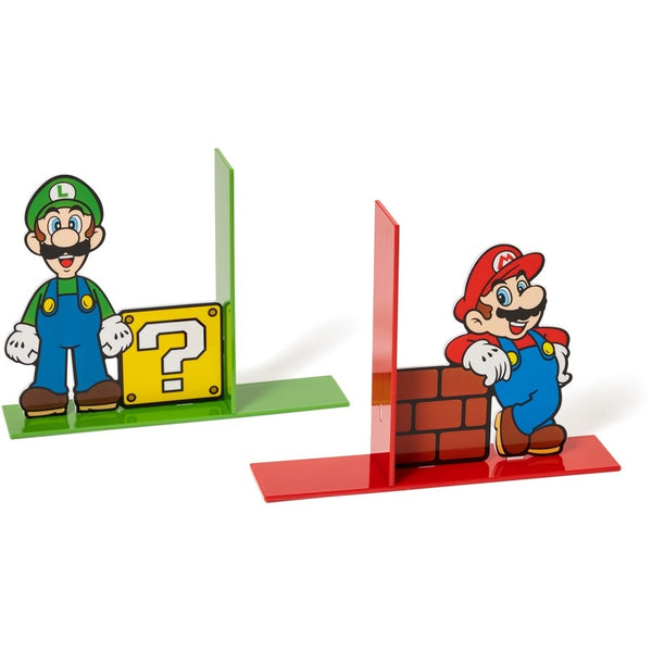 Super Mario - Mario and Luigi Bookends