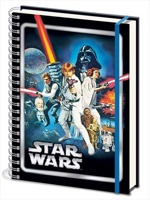 Star Wars Classic - A New Hope A4 Notebook