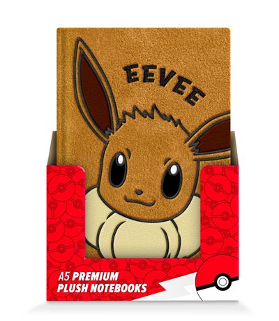 Pokemon - Eevee A5 Plush Notebook
