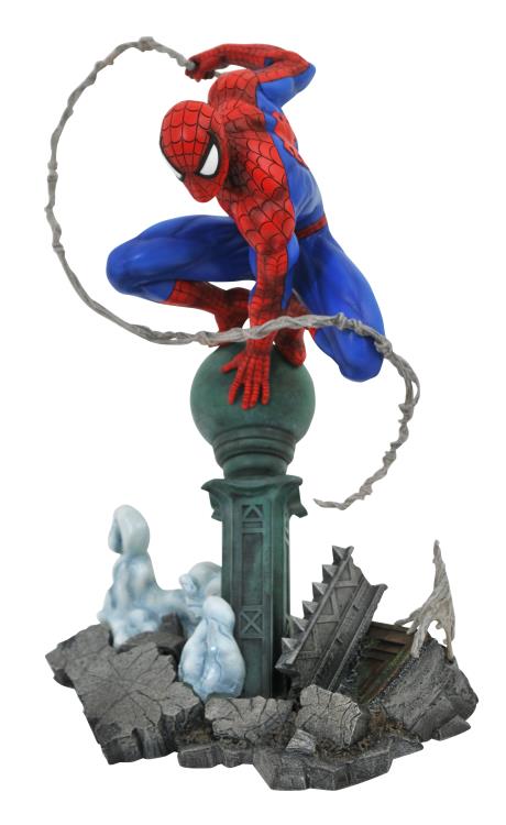 Spider-Man - Spider-Man Lampost Gallery PVC Statue