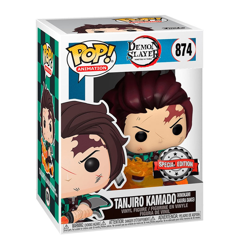 Demon Slayer - Tanjiro (with chase) US Exclusive Pop! Vinyl [RS]