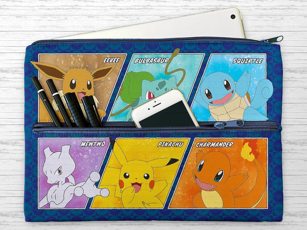 Pokemon - Panels Jumbo iPad Pencil Case