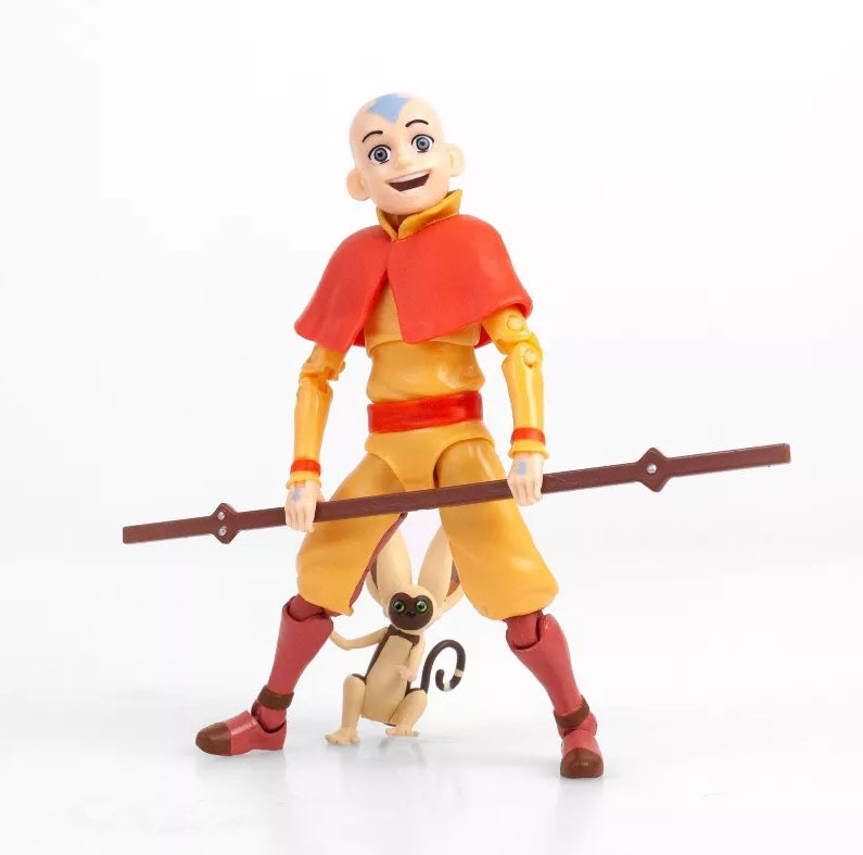Avatar: The Last Airbender - Aang (with Momo) BST AXN 5″ Action Figure