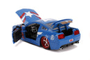 Captain America - 2006 Ford Mustang GT 1:24 Scale Hollywood Ride