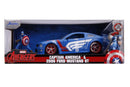 Captain America - 2006 Ford Mustang GT 1:24 Scale Hollywood Ride