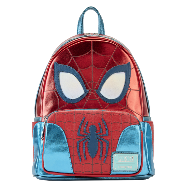 Marvel Comics - Spider-Man Metallic Cosplay Mini Backpack