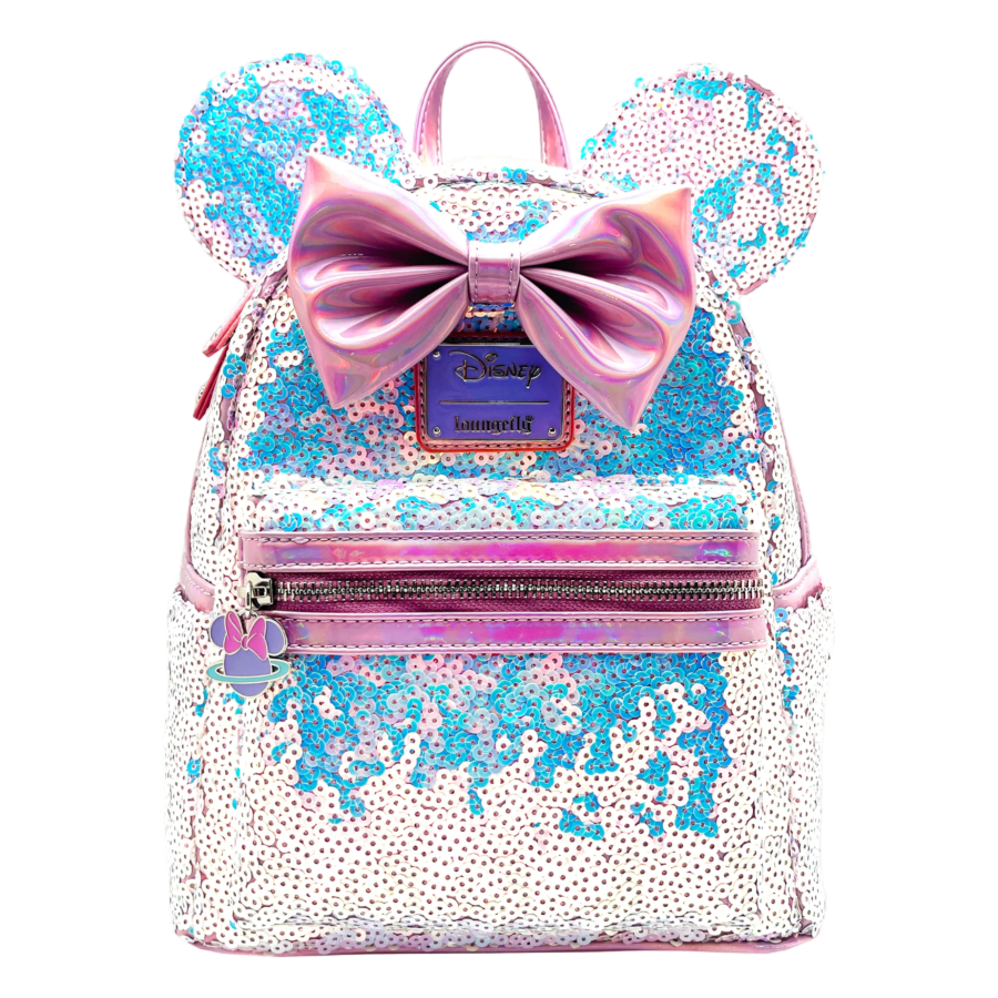 Sequin mini backpack sales
