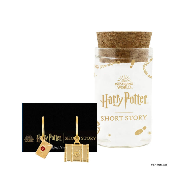 Harry Potter - Hogwarts Letter Hoop Earrings
