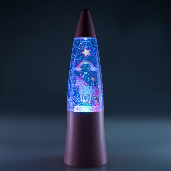 Unicorn outlet glitter lamp