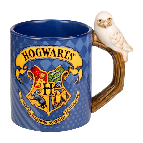 Harry Potter - Hogwarts Hedwig Handle Mug