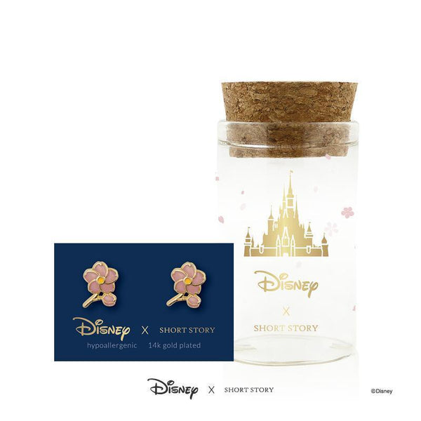 Disney - Mulan - Epoxy Cherry Blossoms Earrings