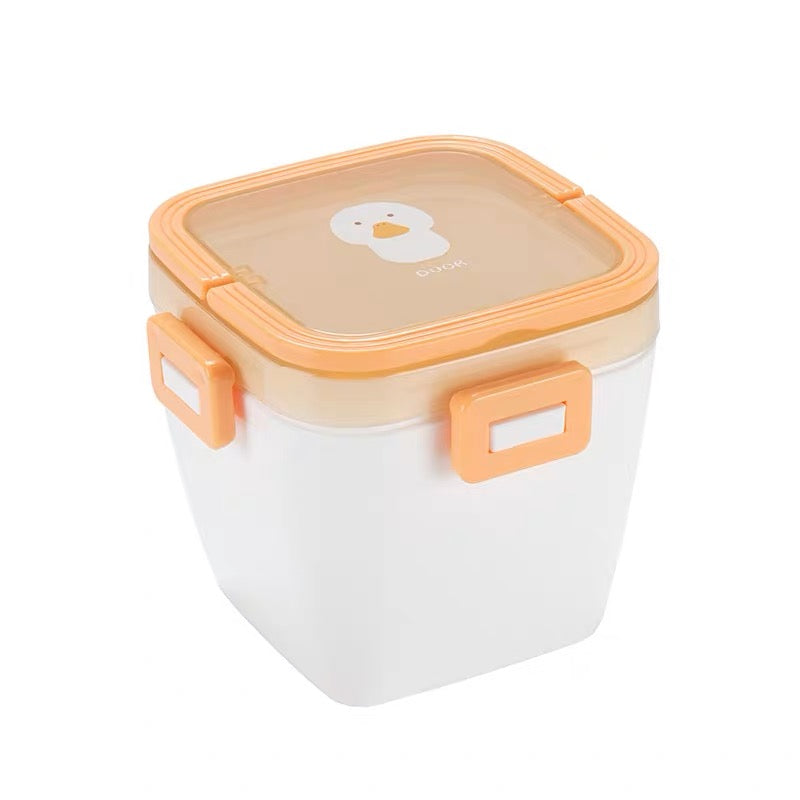 Cartoon Animal Lunch Box with Carry Handle 800ml