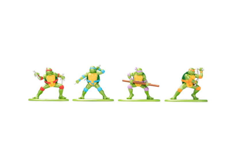 Teenage Mutant Ninja Turtles - Turtle Lair Nanoscene Value Box with 4 Figures