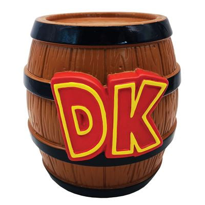 Donkey Kong - DK Barrel Shaped Money Bank