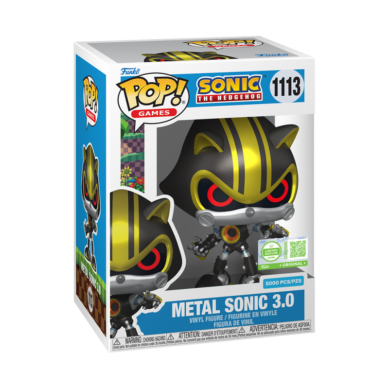 Sonic the Hedgehog - Metal Sonic 3.0 Metallic Pop! Vinyl [RS] Limited Edition