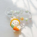 Chibi Bunny Vinyl Keychain Assorted