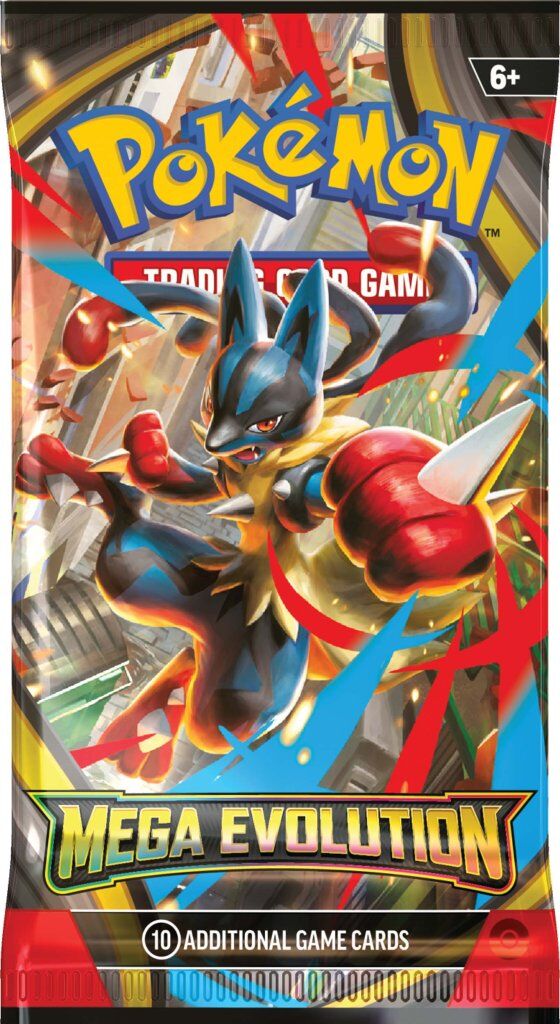 Pokémon TCG: Mega Evolution Enhanced Booster Pack (10)