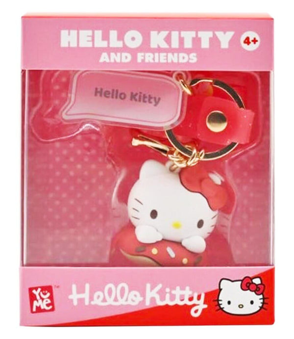 Hello Kitty - Sanrio Donut Collection Keychain with Hand Strap (Window Box)