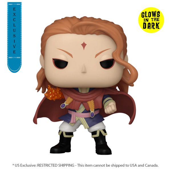 Black Clover - Fuegoleon Glow Pop! Vinyl [RS]