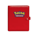 ULTRA PRO Pokémon Premium Red Snap Binder - 4 Pocket
