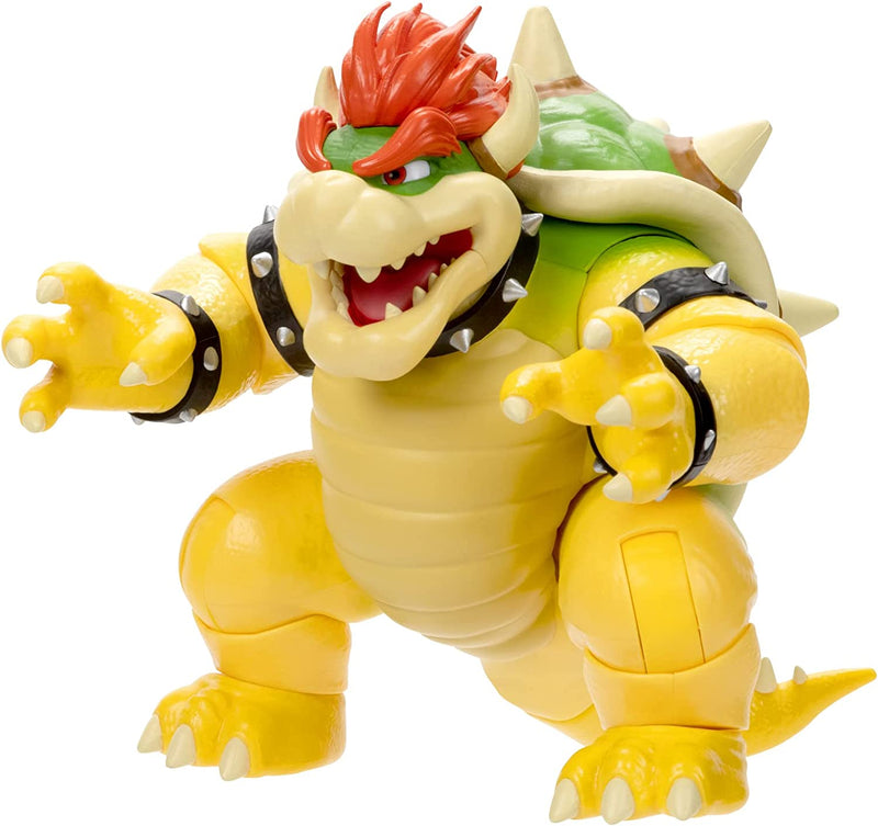 Super Mario Movie - 7" Fire Breathing Bowser Figure
