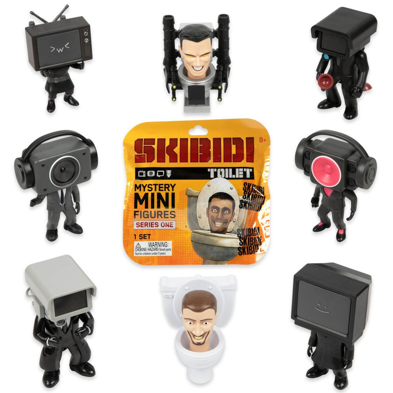 Skibidi Toilet Mini Mystery Figures Blind Bag - Series 1