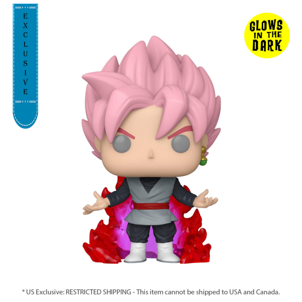 Dragonball Super - Goku Rose Black Glow Pop! Vinyl [RS]