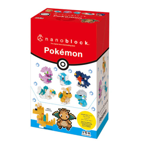 Nanoblock - Mini Pokémon Box - Dragon Type Set (6pc)