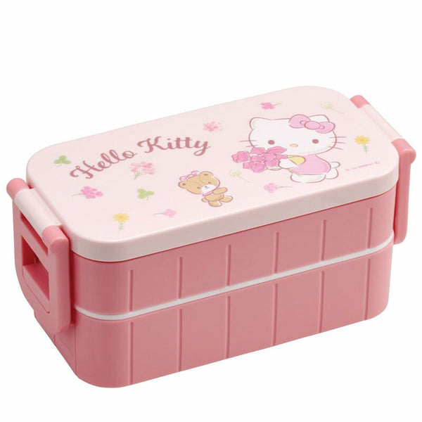 Sanrio - Hello Kitty Two Tier Bento Lunch Box 600ml | Tiny Chum
