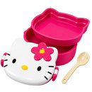 Hello Kitty Face Shaped Two Tier Lunch Box