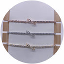 Infinity Crystal Bracelet - Silver