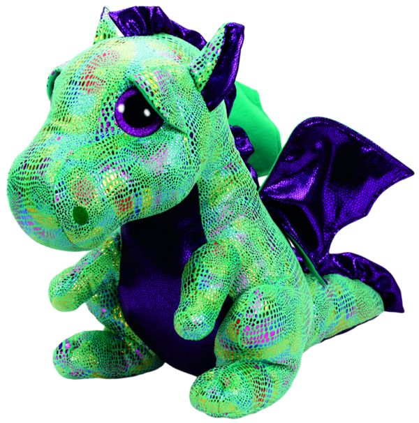 Beanie Boos Large - Cinder the Green Dragon
