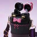 Sanrio - Kuromi & My Melody Dual Nozzle 316SS Drink Bottle 550ml
