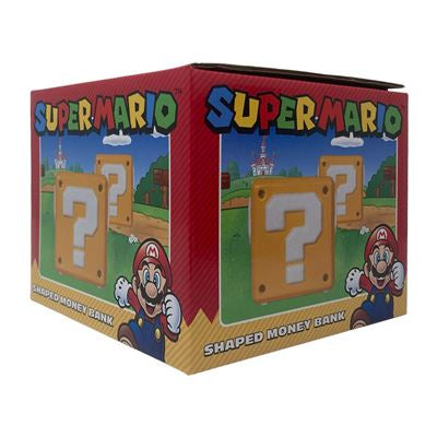 Super Mario Bros - Question Mark Block Shaped Money Bank