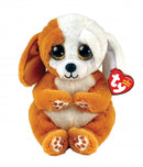 Beanie Bellies Regular - Ruggles the Brown & White Dog