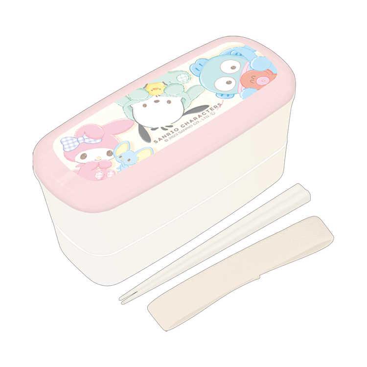 Sanrio Characters 2 Tier Bento Box | 500ml