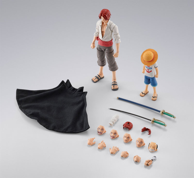 One Piece - S.H.Figuarts - Shanks & Monkey D. Luffy (Kid Era)